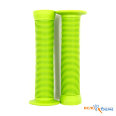 Грипсы Green Cycle GGR-254 145mm салатовые, BMX