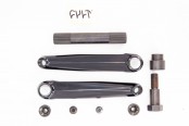 BMX Шатуны Cult Hawk v2 175 Black 175 мм (черный) арт: 05-CRNK-HAWK2-175-BLK