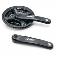 Фото товара «Система PROWHEEL TA-CQ01*24/34/42T*160MM ALLOY CRANK,CHAINLINE:48,5,под квадрат ,черный»