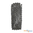 Цепь TAYA EL-408H 1/2"x3/32", 5-6 speed, 1/2"x3/32", 116L, чёр./чёр., с соед. звеном, в торг.уп.